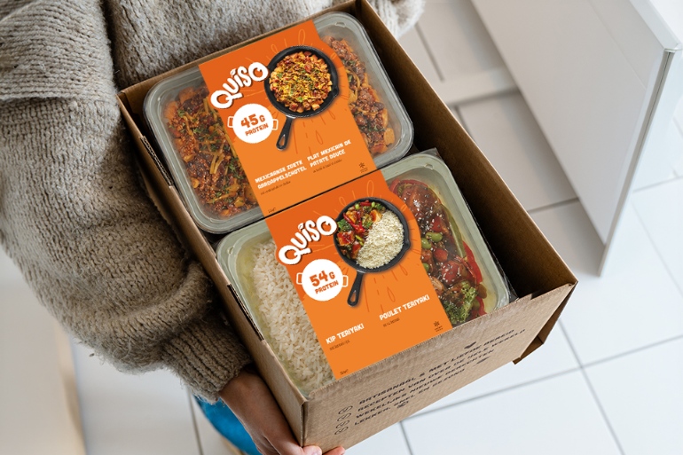 QUISO doos met Protein-maaltijden