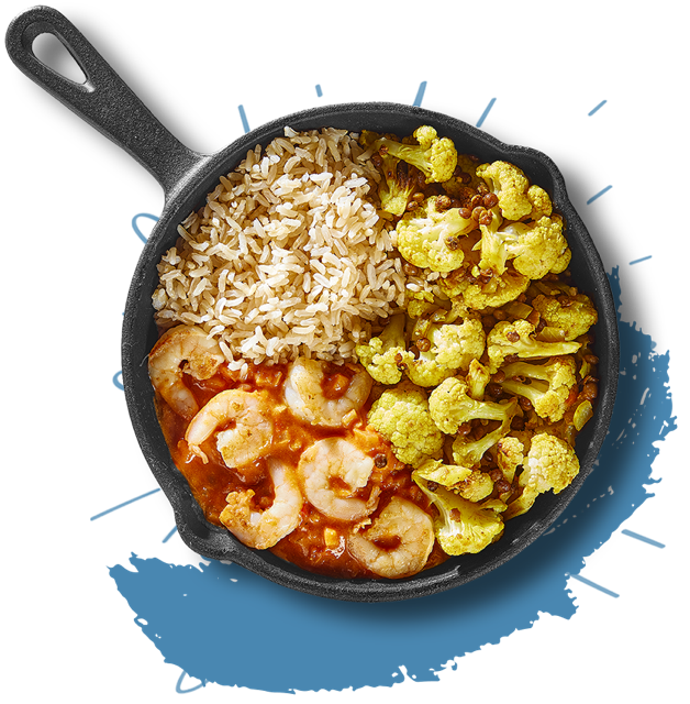 Scampi tikka masala