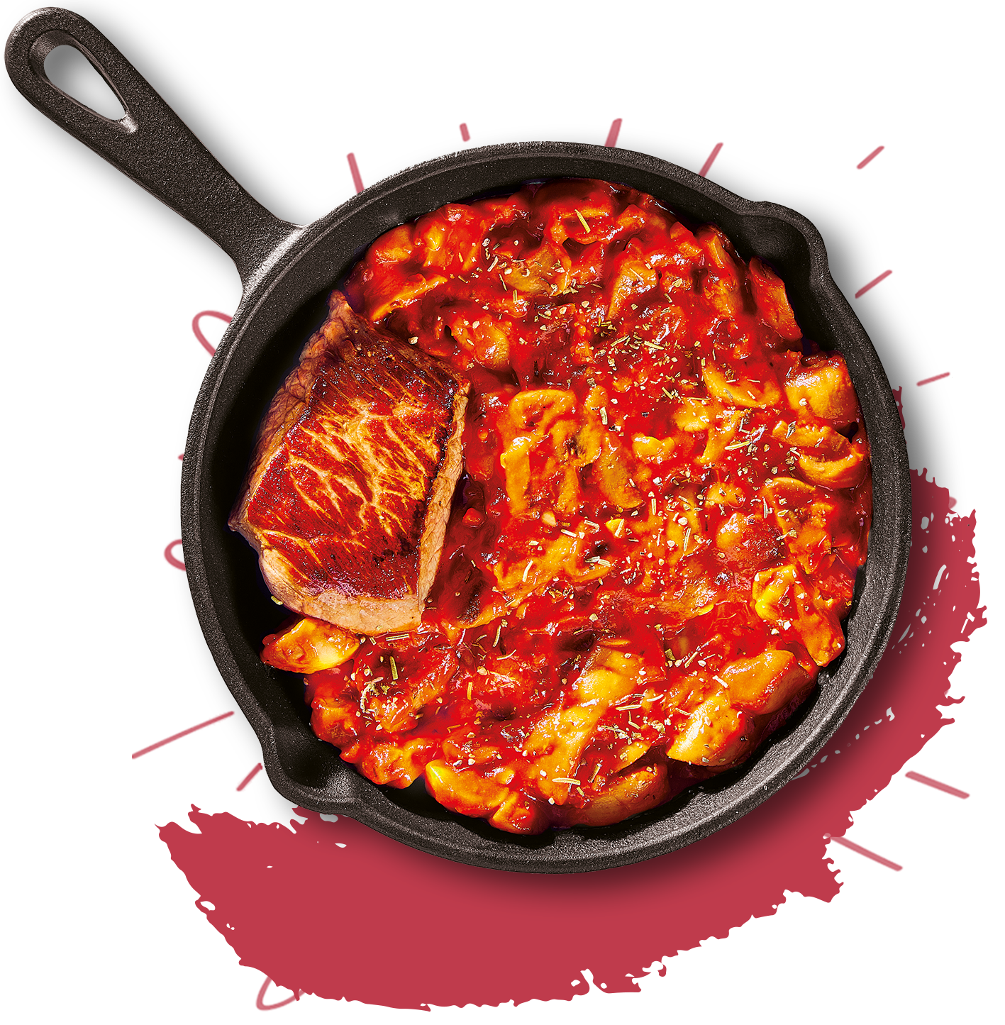Steak in madeirasaus