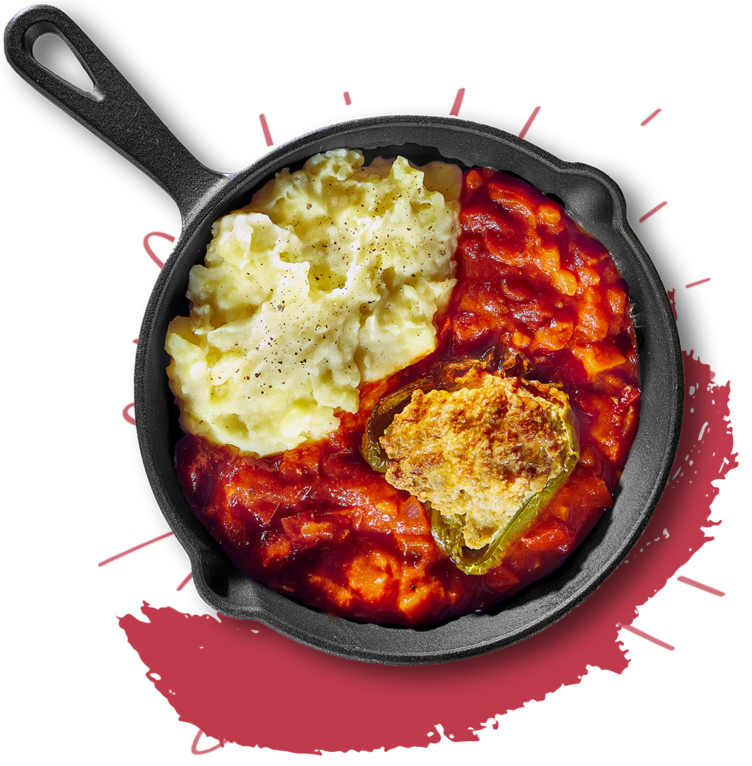 Gevulde paprika