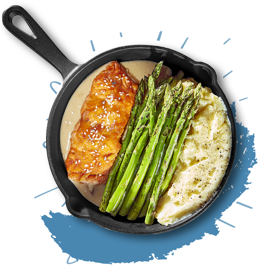 Zalm met misolak