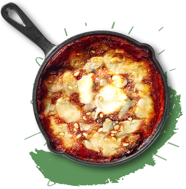 Aubergine parmigiana