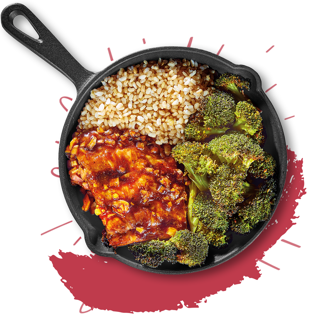 Pekingribben met kokosrijst