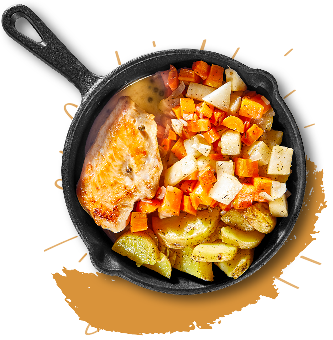 Kipfilet met peperroomsaus