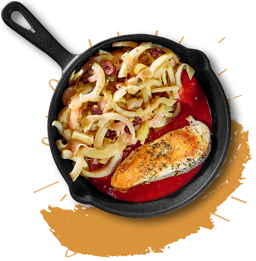 Mediterraans gekruide kipfilet