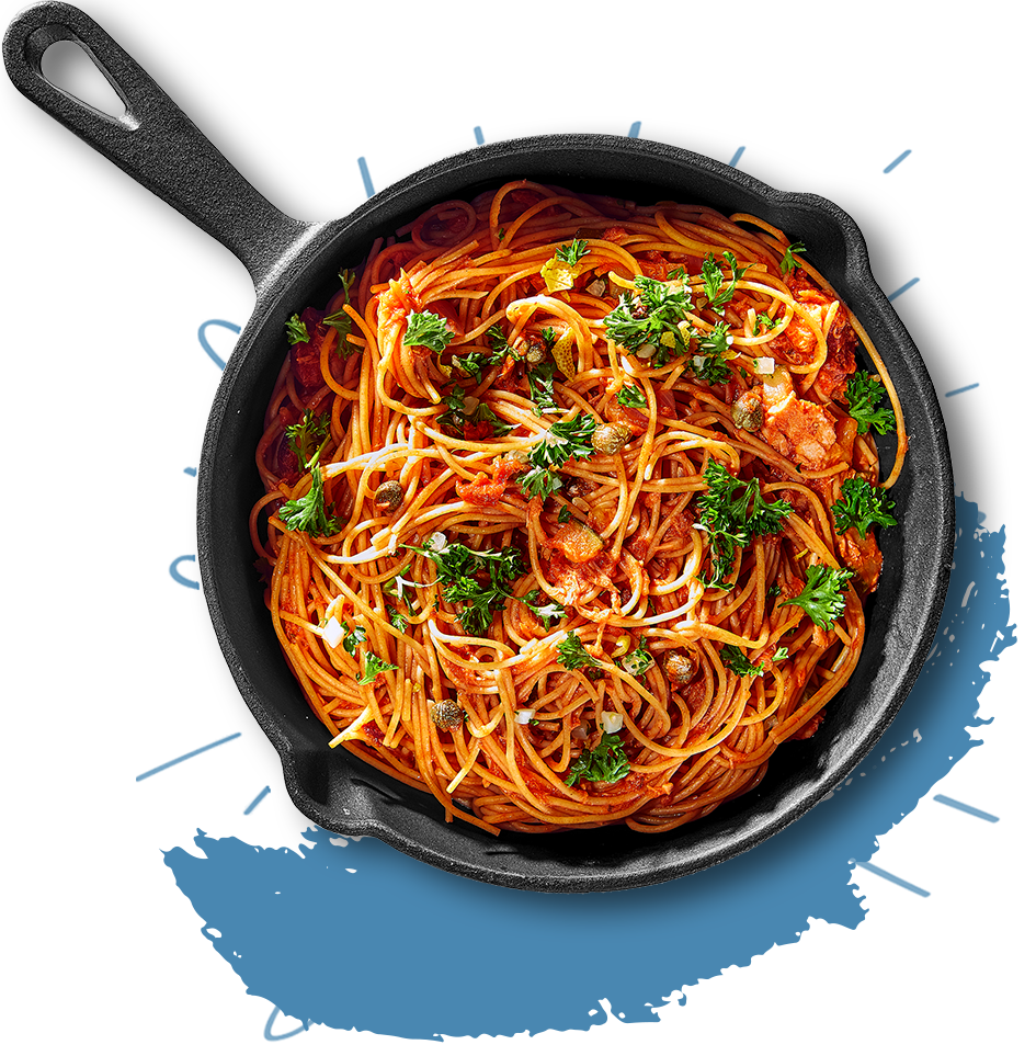 Spaghetti met tonijn