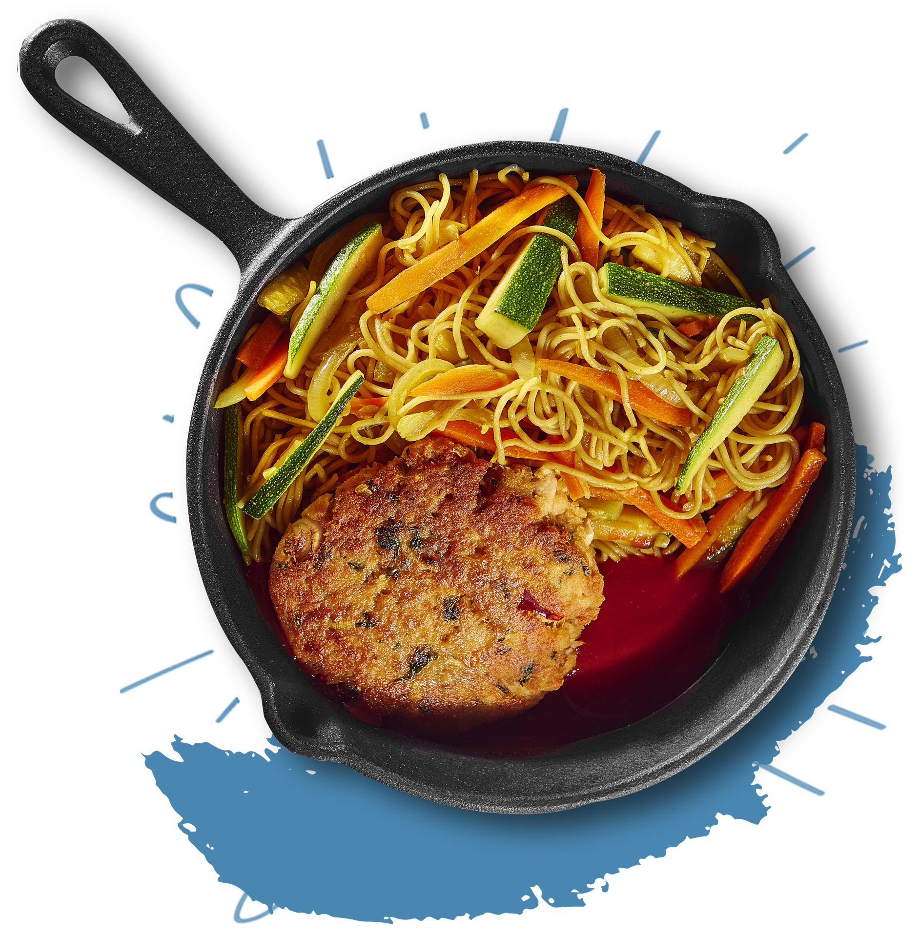Thaise tonijnburger