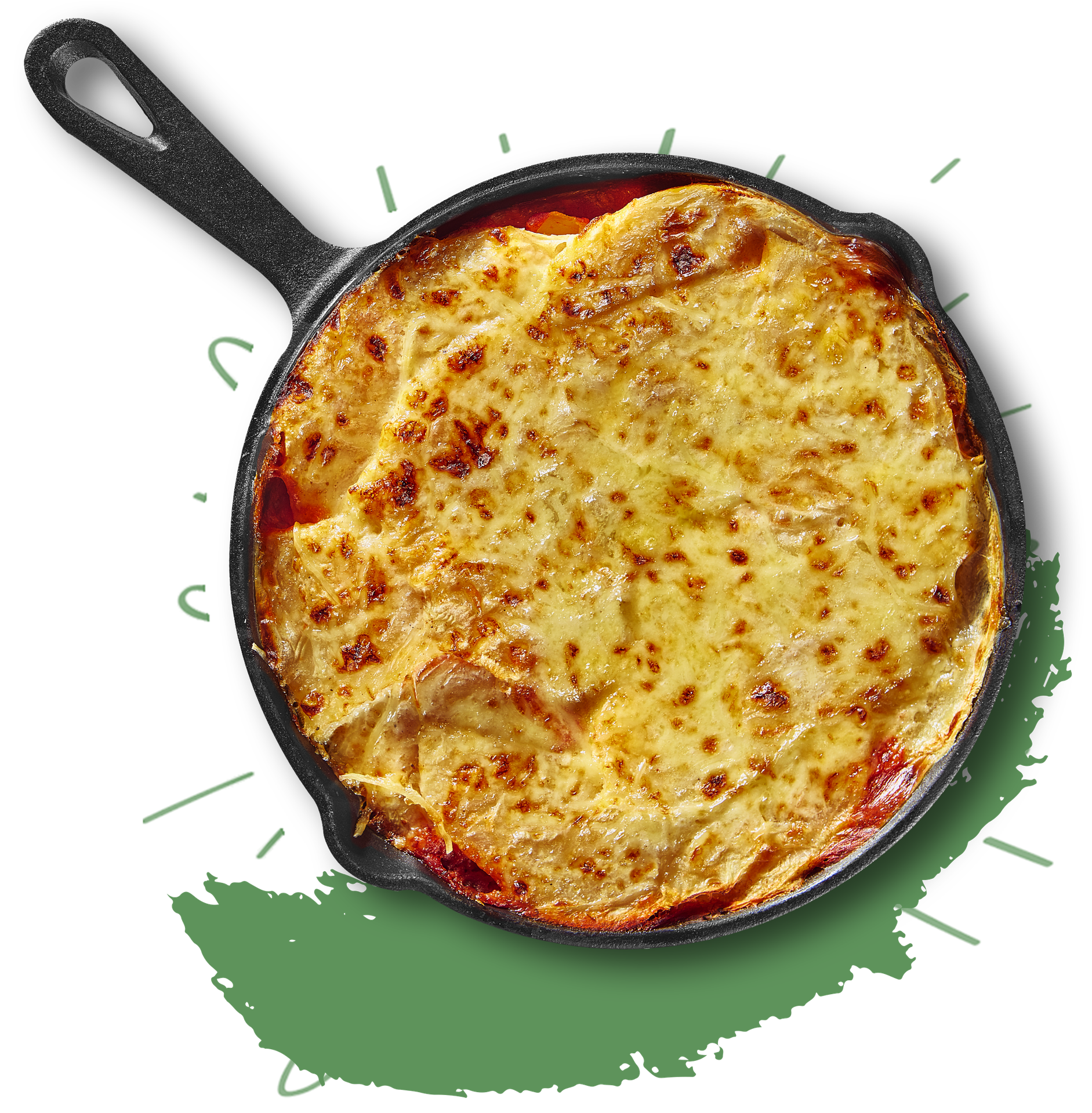 Knolselderlasagne