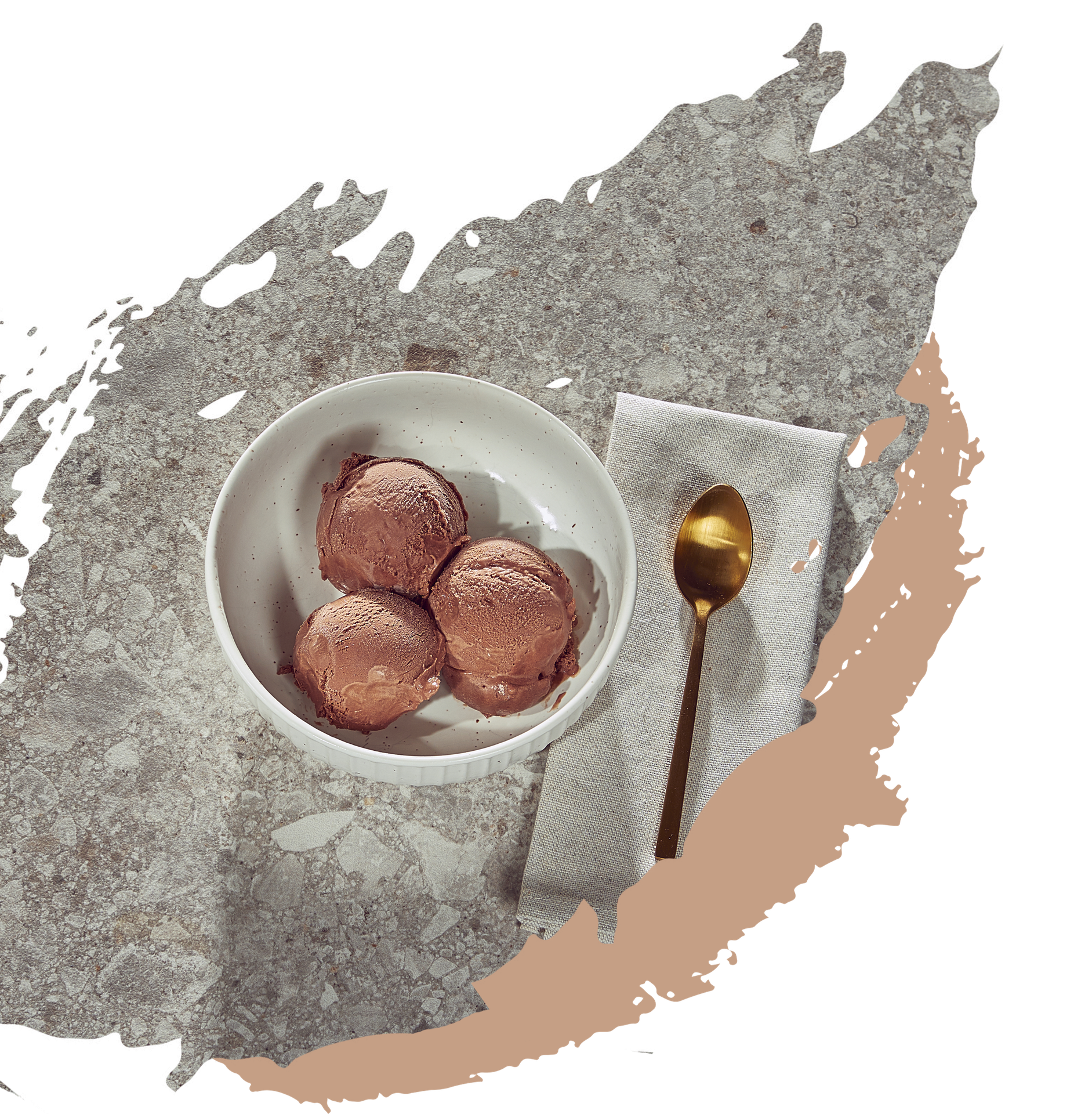 Chocolade-ijs