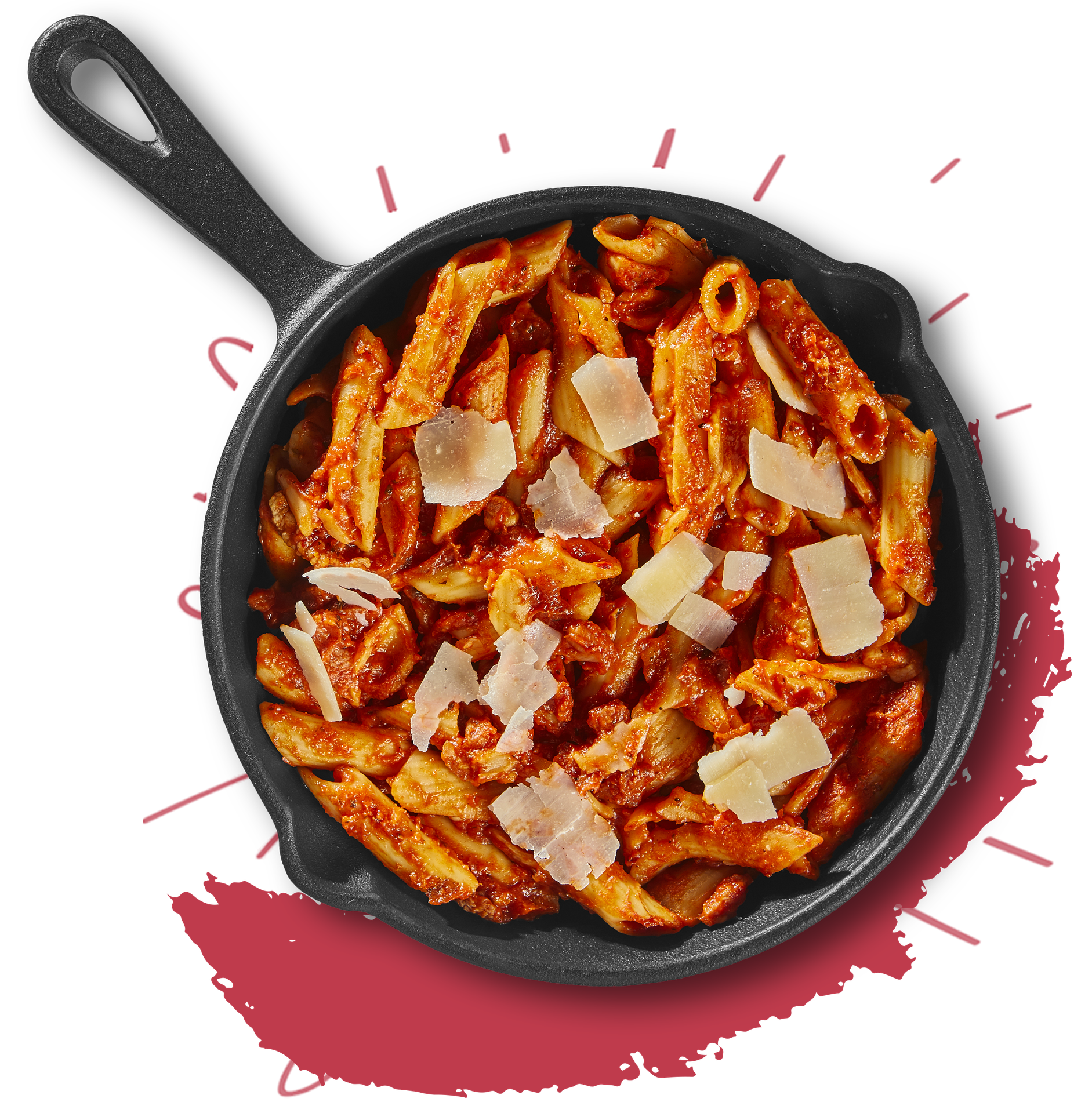 Pittige penne all'arrabbiata