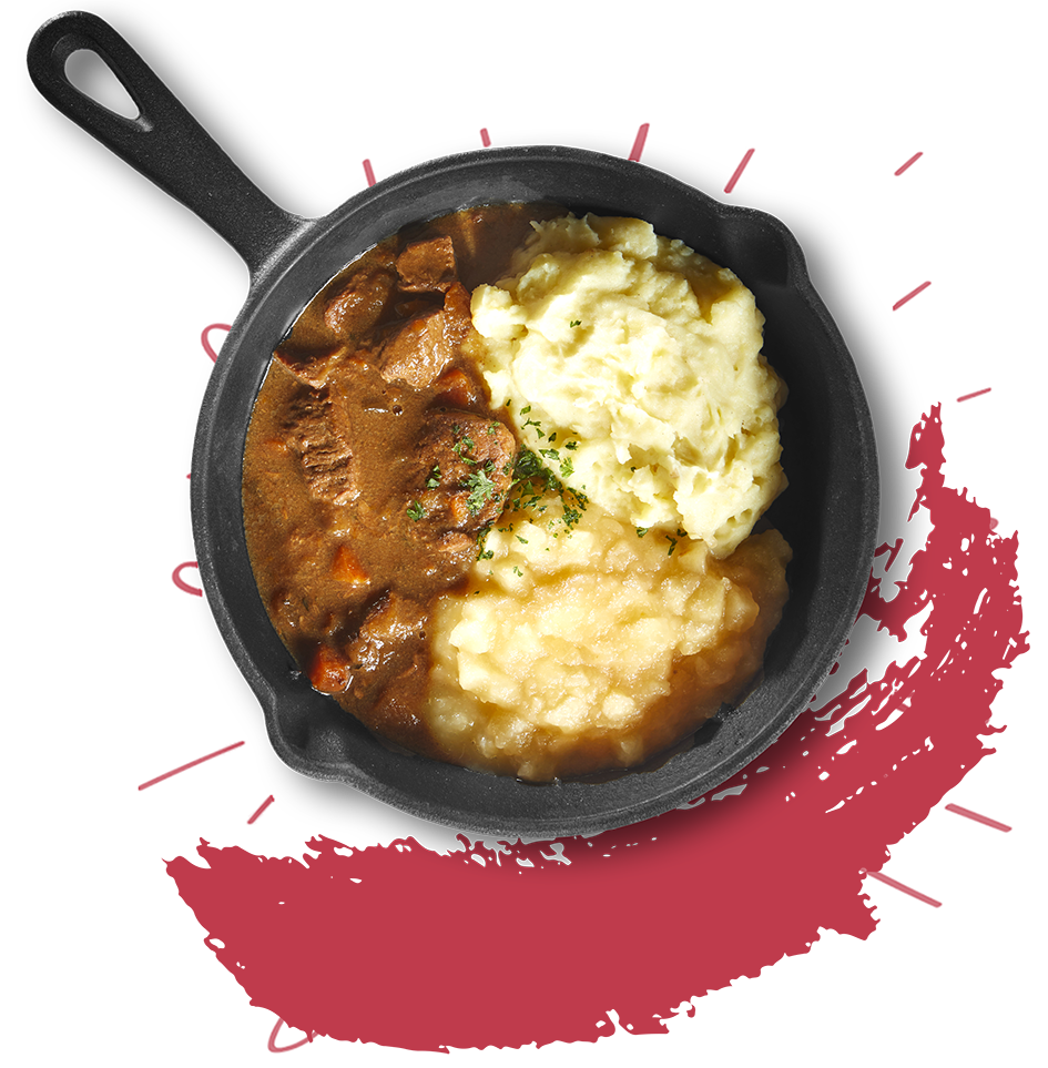 Stoofvlees met puree