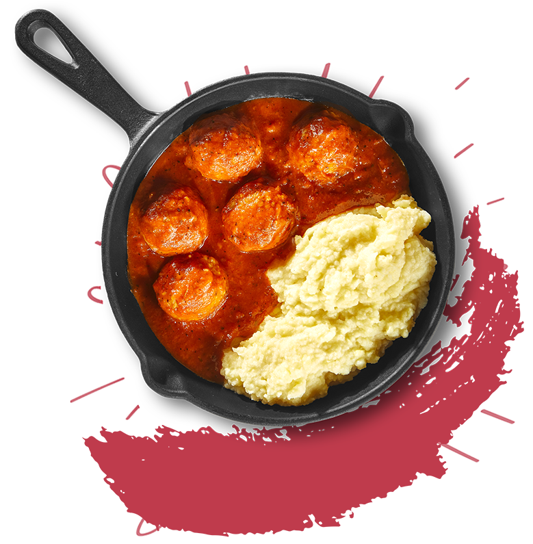 Boulettes dans une sauce tomate épicée