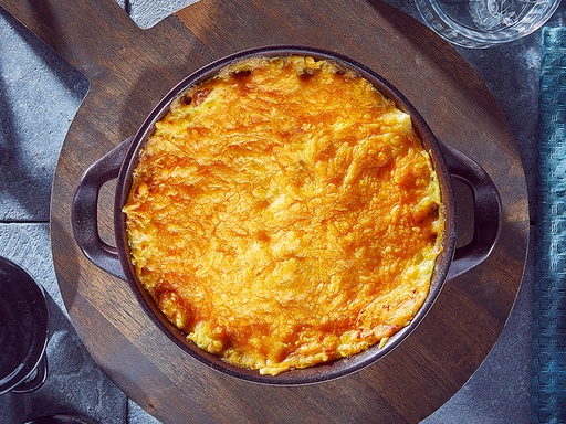 Plat de viande hachée au cheddar